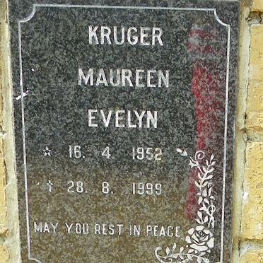 KRUGER Maureen Evelyn 1952-1999