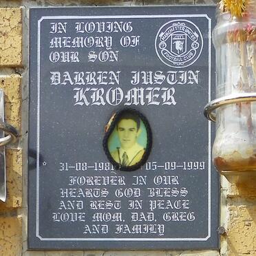 KROMER Darren Jason 1981-1999