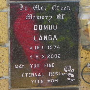 LANGA Dombo 1974-2002