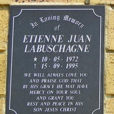 LABUSCHAGNE Etienne Juan 1972-1995