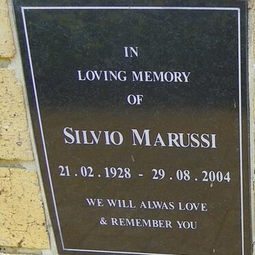 MARUSSI Silvio 1928-2004