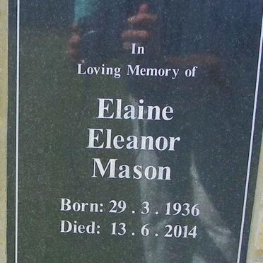MASON Elaine Eleanor 1936-2014