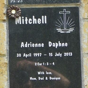 MITCHELL Adrienne Daphne 1997-2013