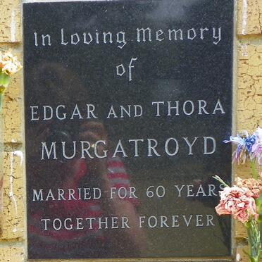 MURGATROYD Edgar &amp; Thora