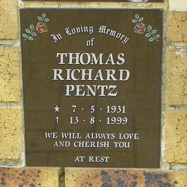 PENTZ Thomas Richard 1931-1999
