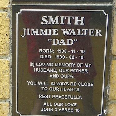 SMITH Jimmie Walter 1930-1999
