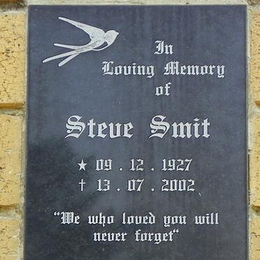 SMIT Steve 1927-2002