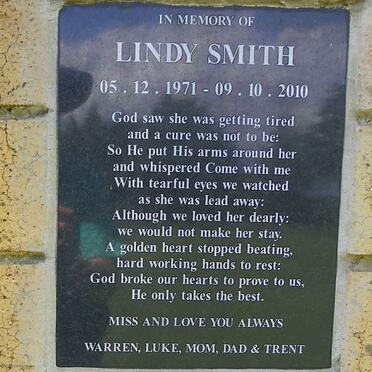 SMITH Lindy 1971-2010