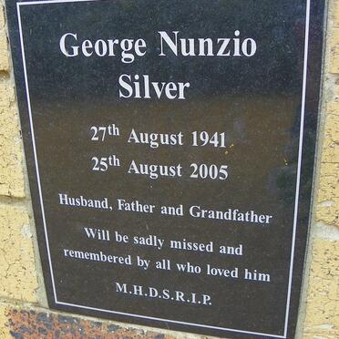 SILVER George Nunzio 1941-2005
