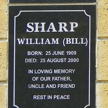 SHARP William 1909-2000