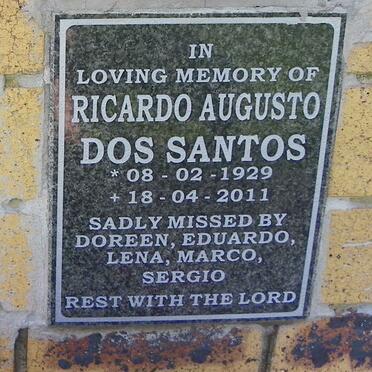 SANTOS Ricardo Augusto, dos 1929-2011