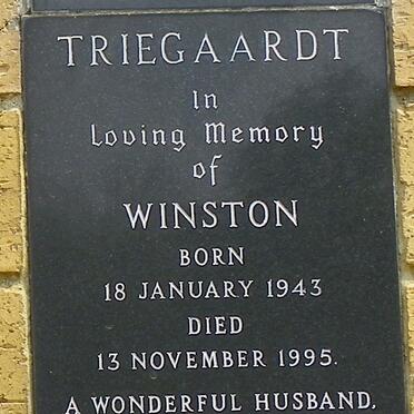 TRIEGAARDT Winston 1943-1995