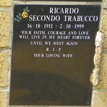 TRABUCCO Ricardo Secondo 1911-1999