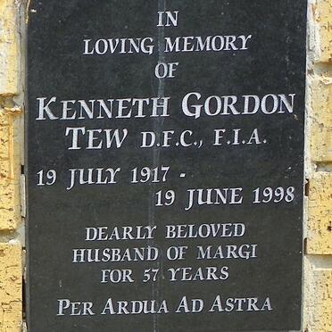 TEW Kenneth Gordon 1917-1998