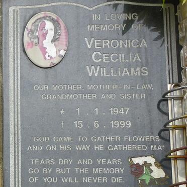 WILLIAMS Veronica Cecilia 1947-1999