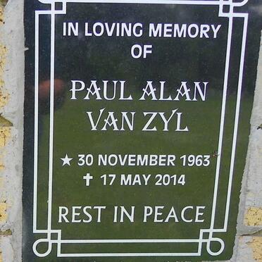ZYL Paul Alan, van 1963-2014
