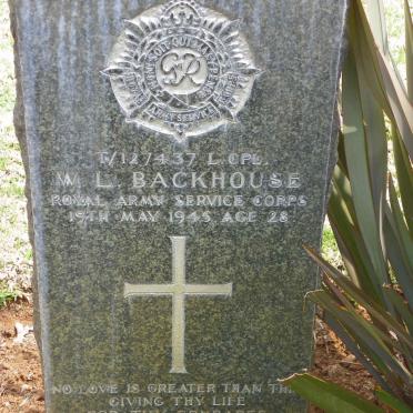BACKHOUSE L. -1945