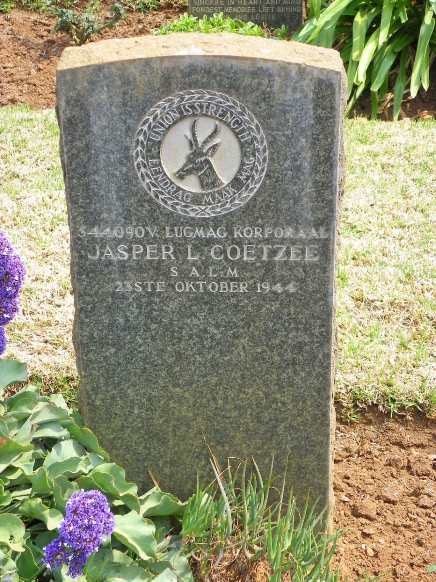 COETZEE Jasper L. -1944