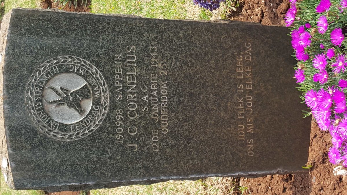 CORNELIUS J.C. -1943