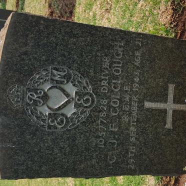 COLCLOUGH C.J.F. -1943