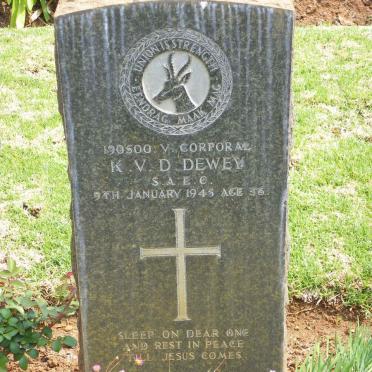 DEWEY K.V.D. -1945