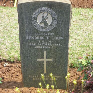 LOUW Hendrik T. -1945