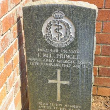 PRINGLE I. McL. -1947