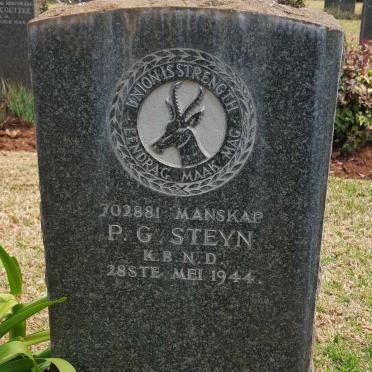 STEYN P.G. -1944