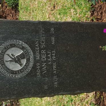 SCHYFF W.J., van der -1943