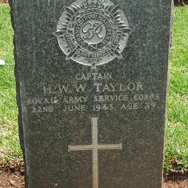 TAYLOR H.W.W. -1943