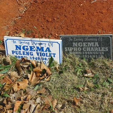 NGEMA Sipho Charles 1949-2014 &amp; Puleng Violet 1949-2016