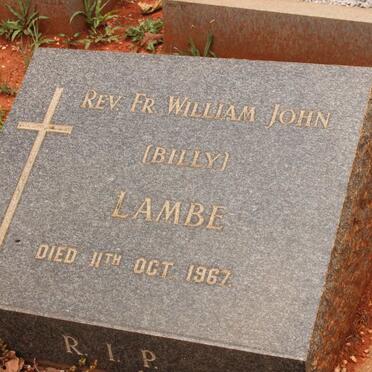 LAMBE William John -1967