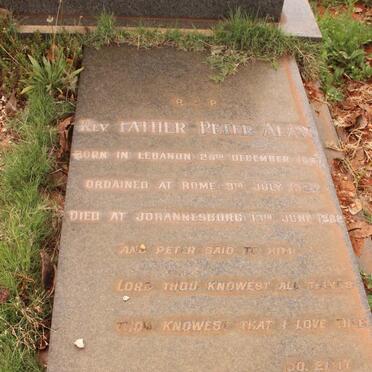 ALAM Peter 1897-1962 :: MAROUN Norman Anthony 1932-1976