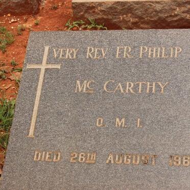McCARTHY Philip M. -1964