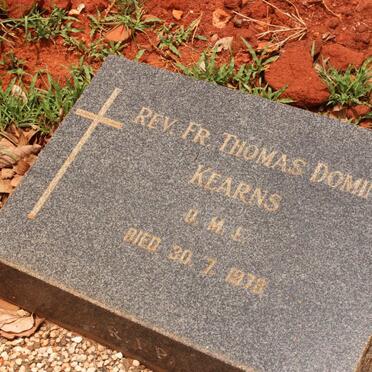 KEARNS Thomas Dominic -1978