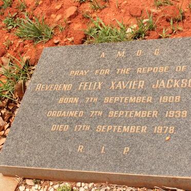 JACKSON Felix Xavier 1908-1978