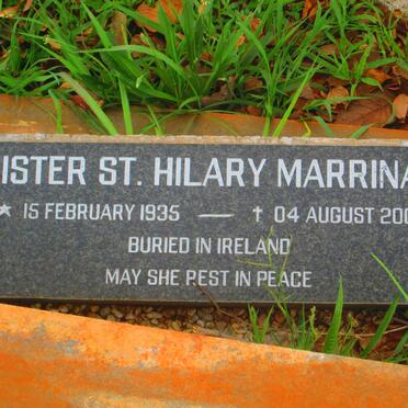 MARRINAN St. Hilary 1935-2008