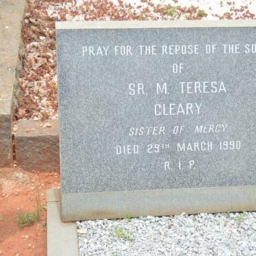 CLEARY M. Teresa -1990