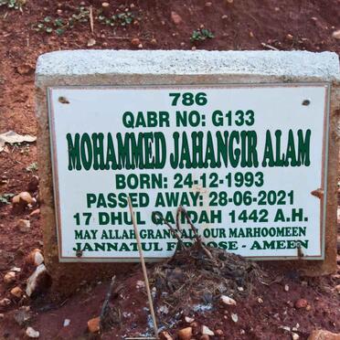 ALAM Mohammed Jahangir 1993-2021