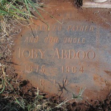 ABDOO Toby 1875-1964