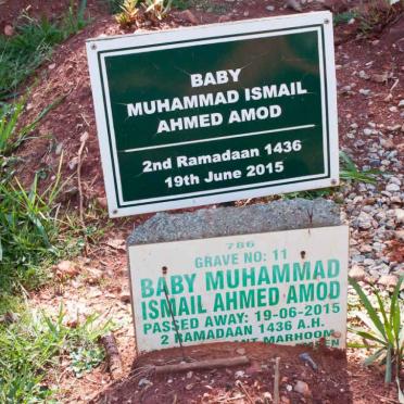 AMOD Baby Muhammad Ismail Ahmed -2015