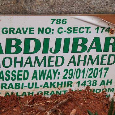 AHMED Abdijibar Mohamed -2017