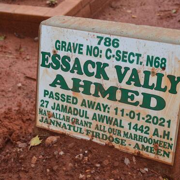 AHMED Essack Vally -2021