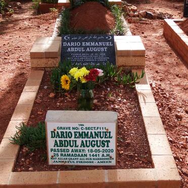 AUGUST Dario Emmanuel Abdul -2020