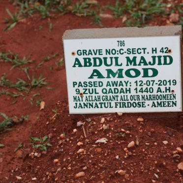 AMOD Abdul Majid -2019