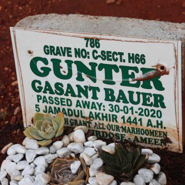 BAUER Gunter Gasant -2020