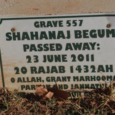 BEGUM Shahanaj -2011