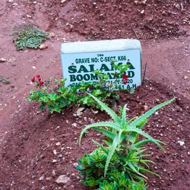 BOOMGAARD Salama -2020