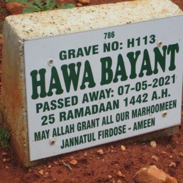 BAYANT Hawa -2021