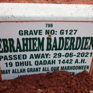 BADERDIEN Ebrahiem -2021